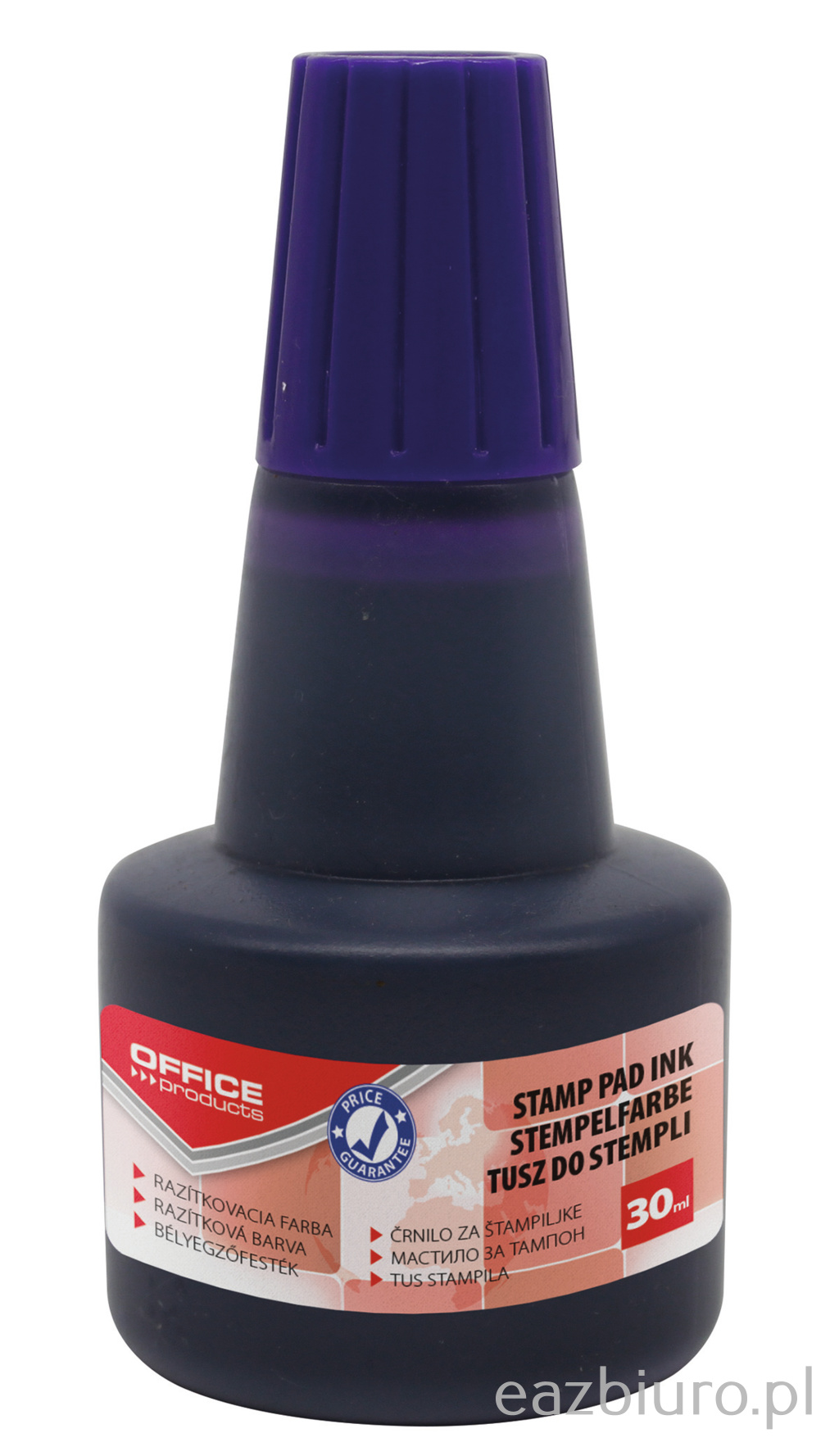Ż-Tusz do pieczątek offfice products, 30ml, fiolet | espryciarze.pl | Postaw na sprawdzone rozwiązanie