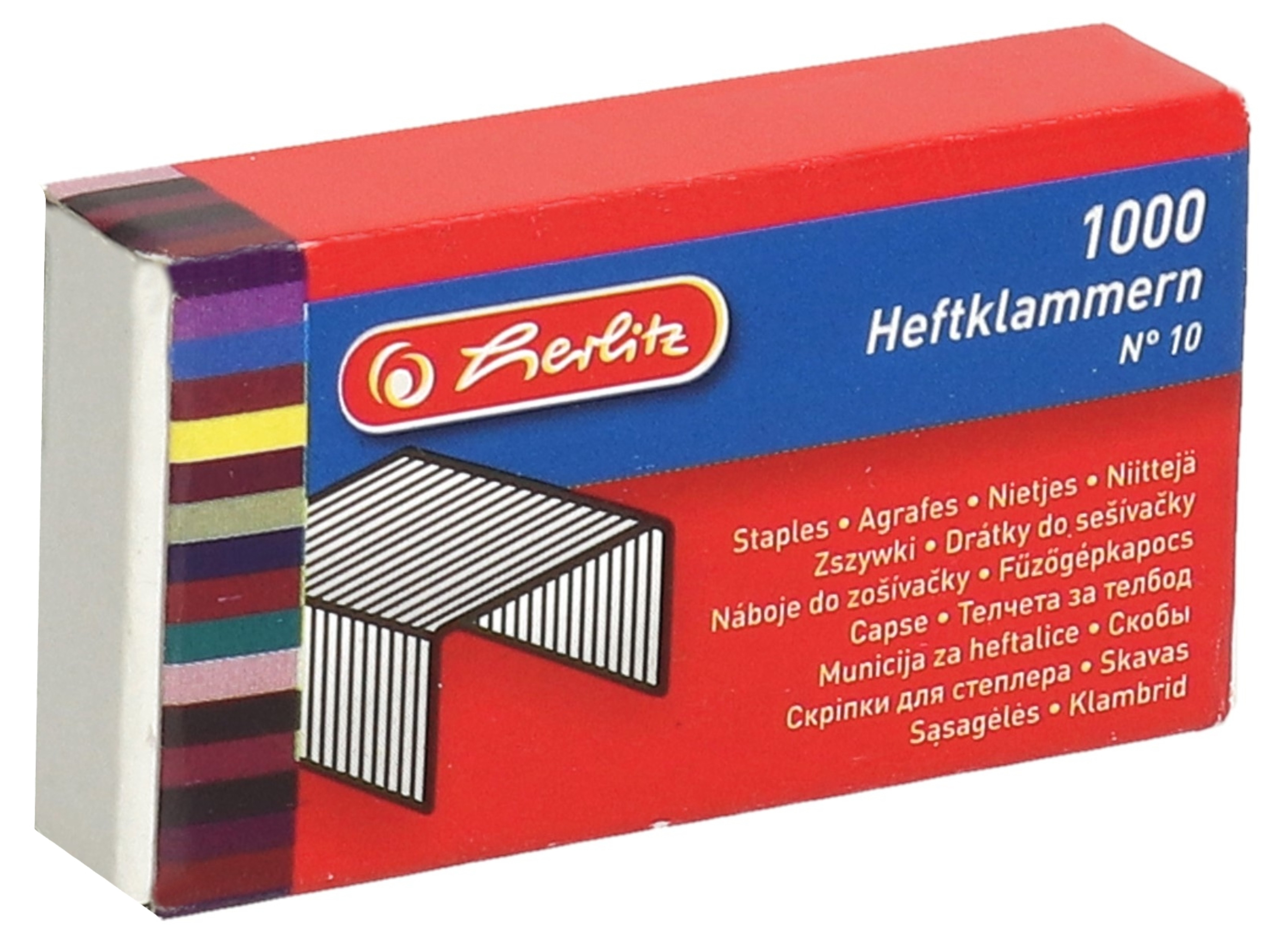 Zszywki 10 mini Herlitz zestaw 1000 sztuk | espryciarze.pl |Skorzystaj teraz!