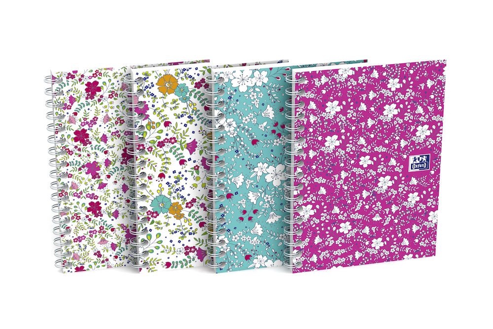 Kołozeszyt A6 50 kartek Oxford floral | espryciarze.pl |Zamów natychmiast!