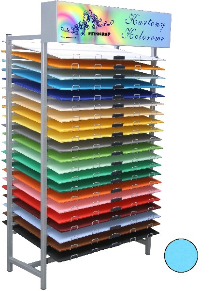 Karton 230 g 50x70 błękitny Typograf | espryciarze.pl |Działaj teraz!