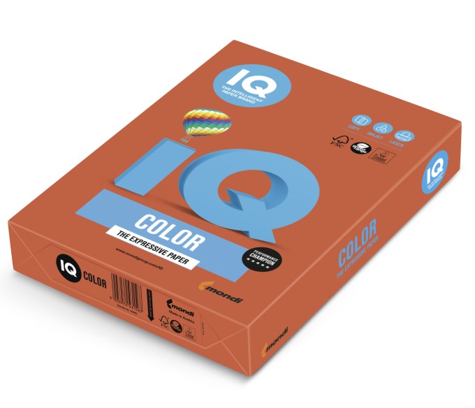 Papier ksero iq color A4 ceglasty zr09 | espryciarze.pl |Sprawdź ofertę!