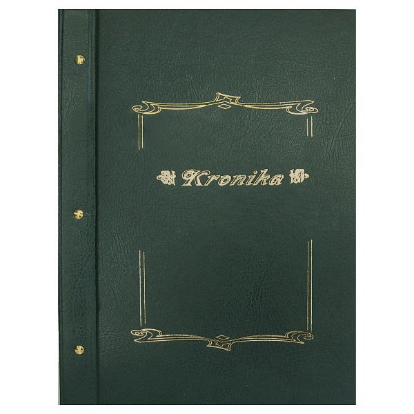 Kronika A4 pionowa nitowana zielona zestaw 100 arkuszy | espryciarze.pl |Kup taniej!