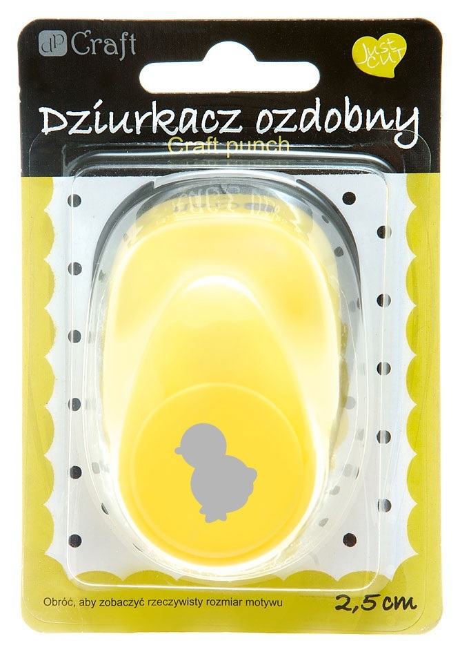 Dziurkacz ozdobny 2,5 cm kurczak | espryciarze.pl |Zamów natychmiast!