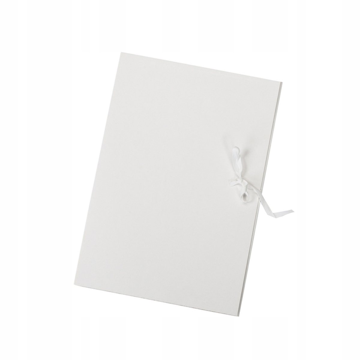 Teczka kartonowa wiązana biała A5 Bigo | espryciarze.pl |Kup w super cenie!