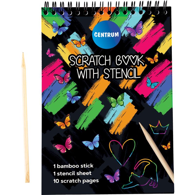 Notes wydrapywanka z patyczkiem 10 kartek 17,5 x 12,4 cm | espryciarze.pl |Złap promocję!