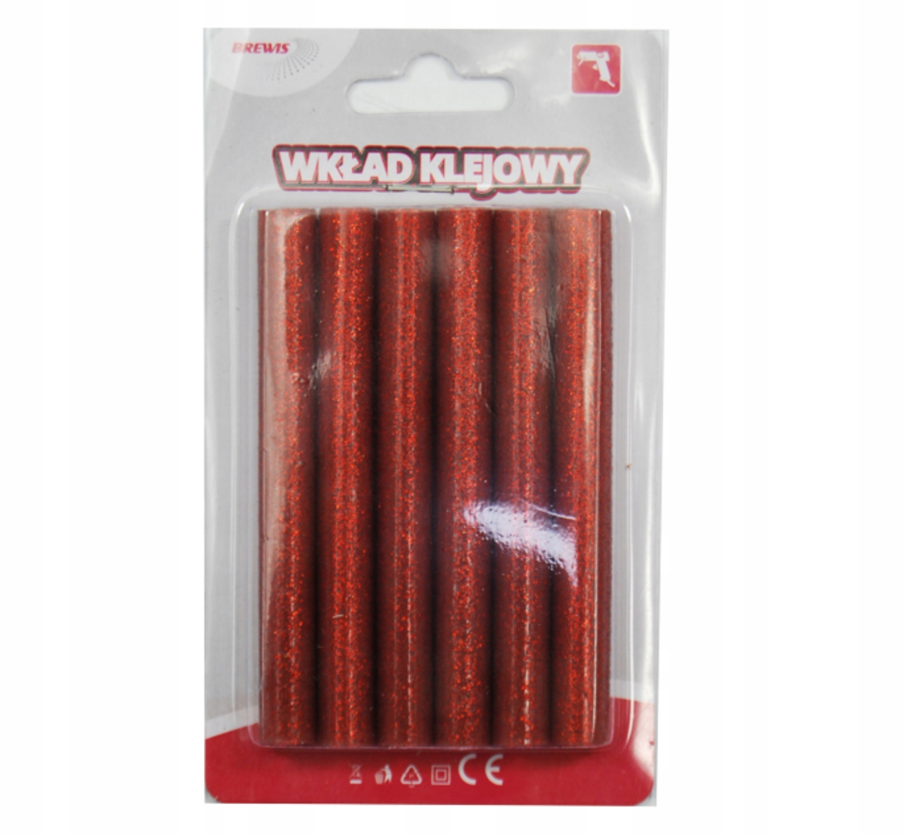 Wkład uzupełniający do pistoletu na gorąco czerwony 11 x 100 mm | espryciarze.pl |Zamów online!