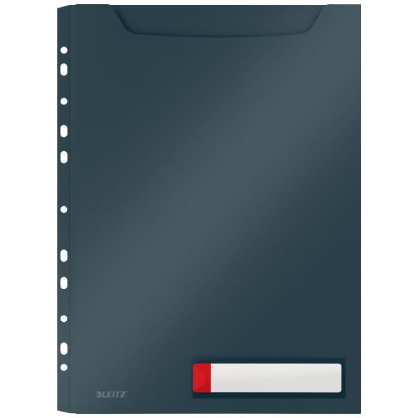 Koszulka o zwiększonej pojemności Leitz Cosy szara 3 sztuki | espryciarze.pl |Nie zwlekaj!