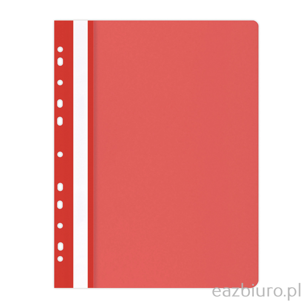 Skoroszyt Plastikowy oczkowy czerwony miękki | espryciarze.pl |Weź najlepszą cenę!