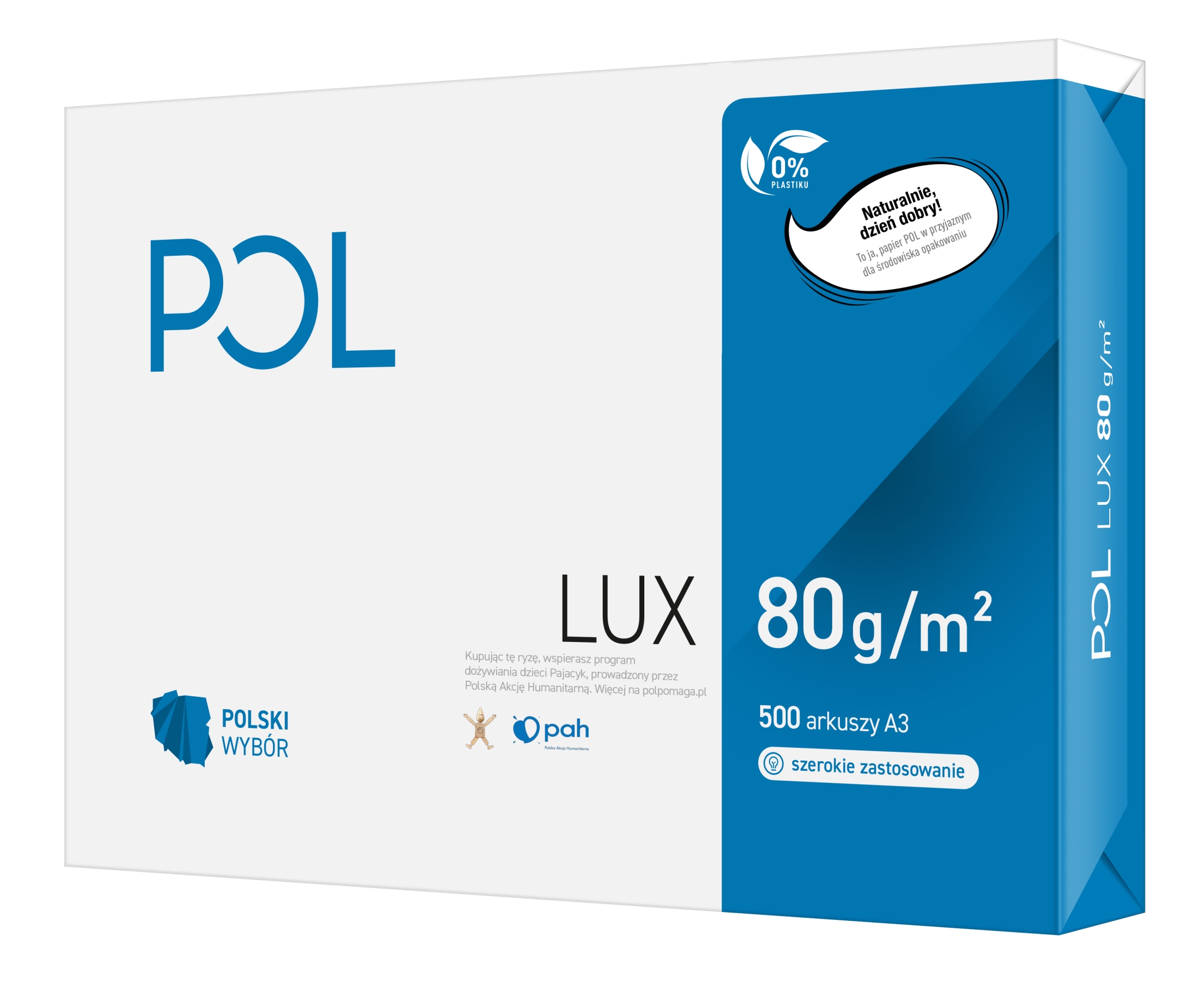 Papier ksero pollux A3 80 g/m2 zestaw 500 arkuszy | espryciarze.pl |Kup w super cenie!