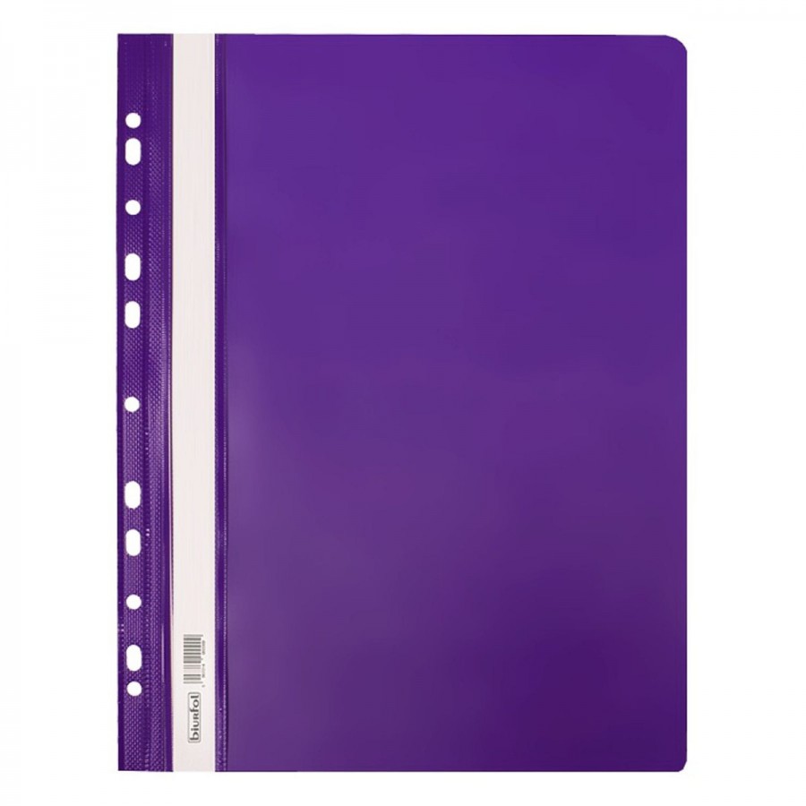 Skoroszyt Plastikowy oczkowy miękki fioletowy | espryciarze.pl |Kup teraz!