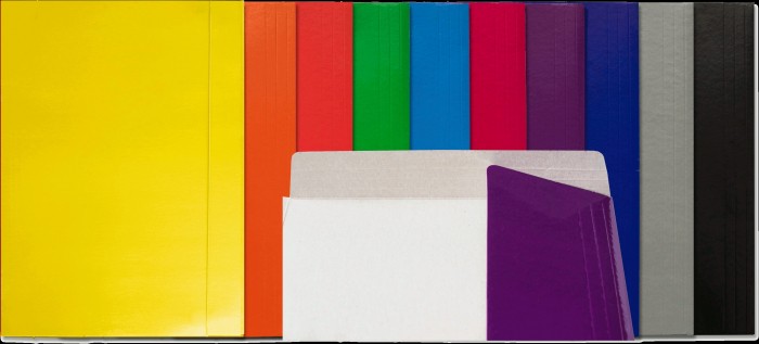 Teczka z gumką lakierowana szara | espryciarze.pl |Skorzystaj teraz!