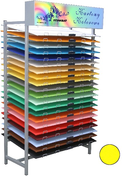 Karton 230 g 50x70 żółty Typograf | espryciarze.pl |Kup w super cenie!