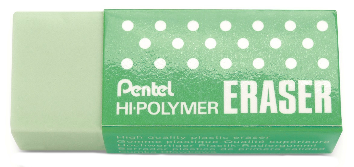 Gumka ołówkowa Pentel hiolymer zeh05 cm seledynowa | espryciarze.pl |Nie zwlekaj!