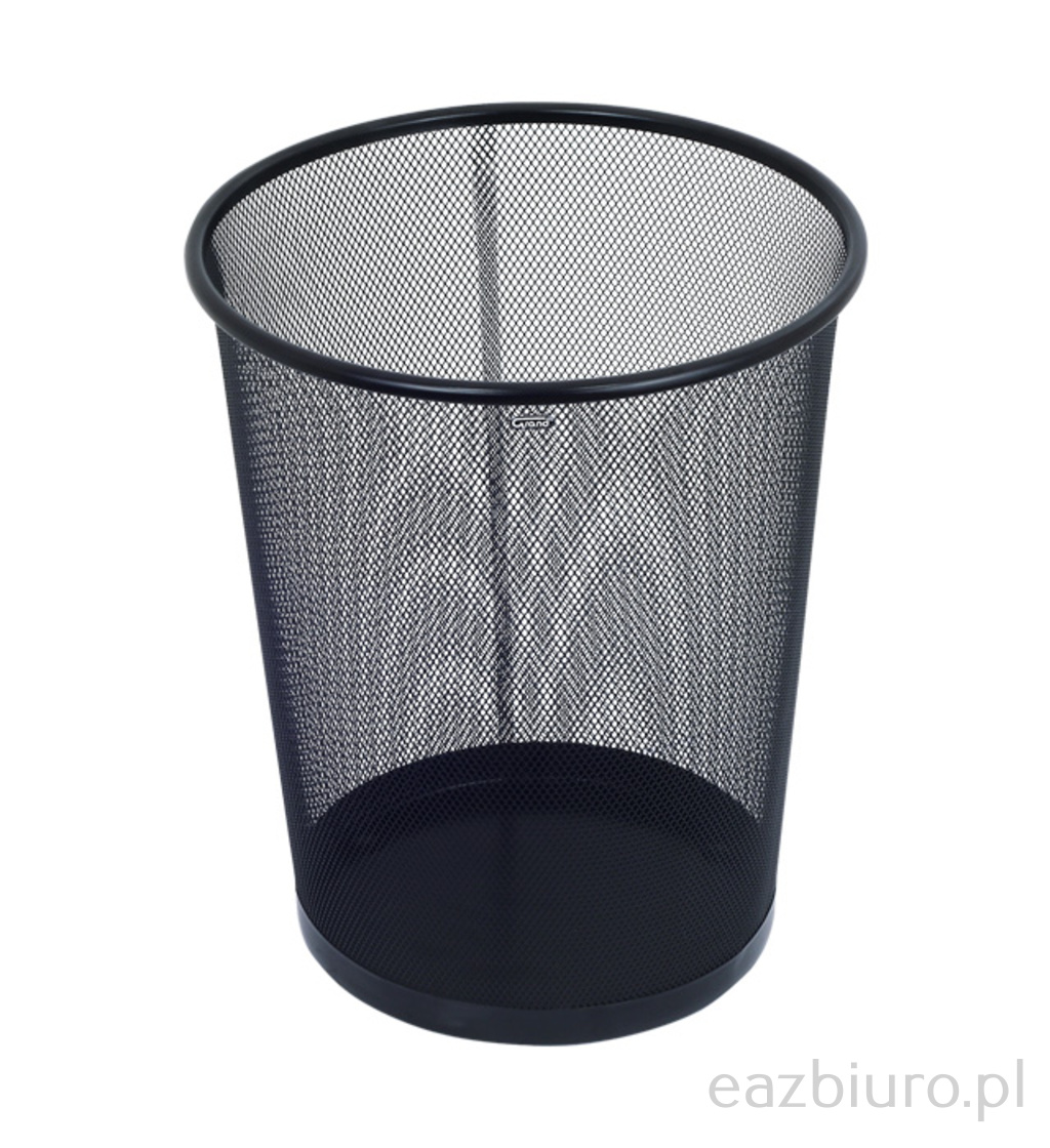 Kosz na papier gr-018 siatka metalowa czarny 19 l | espryciarze.pl |Kup w super cenie!