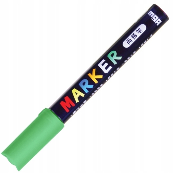 Marker akrylowy mg 1-2 mm zielony | espryciarze.pl |Kup od ręki!
