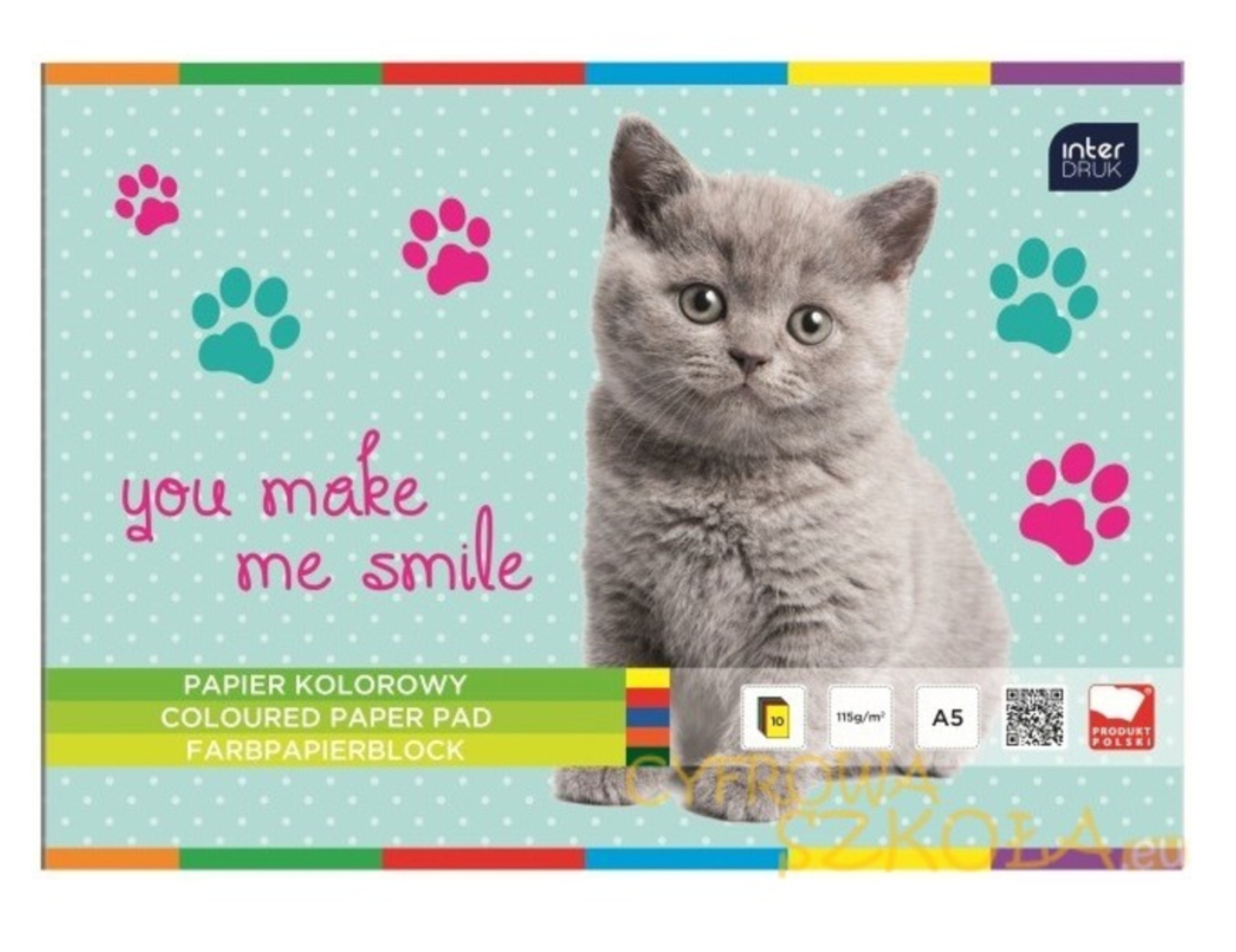 Zeszyt kolorowy wycinanka A5 115 g | espryciarze.pl |Sprawdź ofertę!