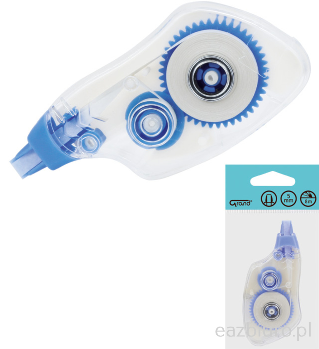 Korektor Grand binbin w taśmie 5mmx8 m | espryciarze.pl |Sprawdź ofertę!