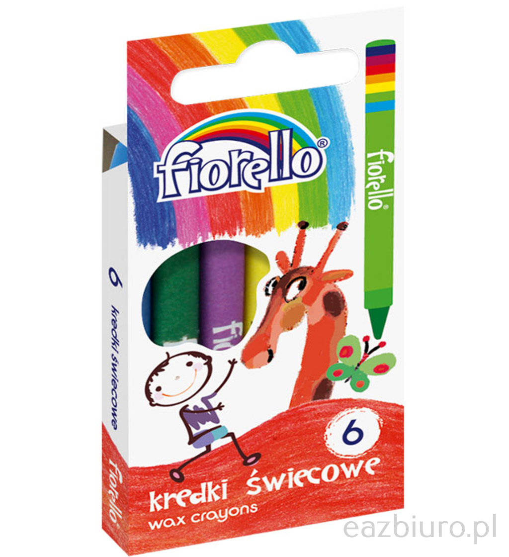 Kredki świecowe Grand 6 kolorów | espryciarze.pl |Skorzystaj teraz!