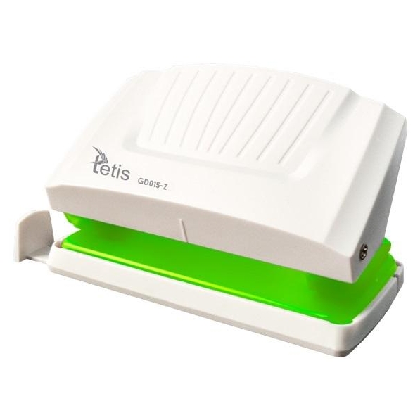 Dziurkacz Tetis gd015 biało-zielony | espryciarze.pl |Zgarnij ofertę!