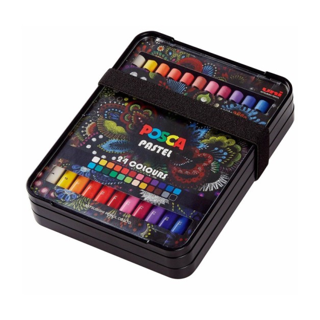 Pastele woskowe posca 24 kolory uni | espryciarze.pl |Nie zwlekaj!