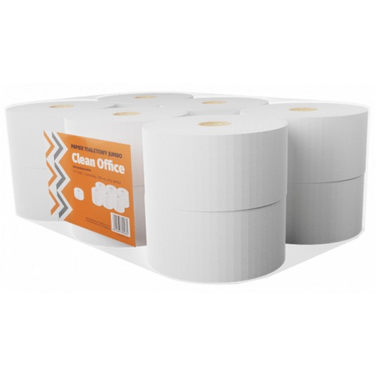 Papier toaletowy jumbo Clean Office 12 rolek | espryciarze.pl |Kup teraz!