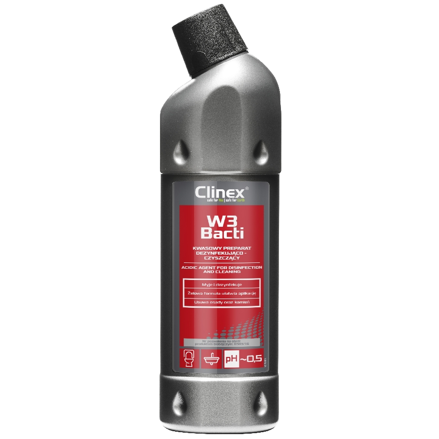Clinex w3 bacti dezynfekująco-czyszczący toalet 1l | espryciarze.pl | Skorzystaj z wyjątkowej oferty