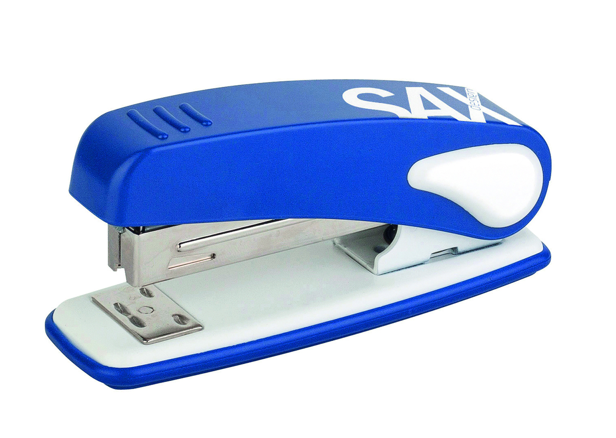 Zszywacz Sax239 design, zszywa do 25 kartek, niebieski | espryciarze.pl |Zamów natychmiast!