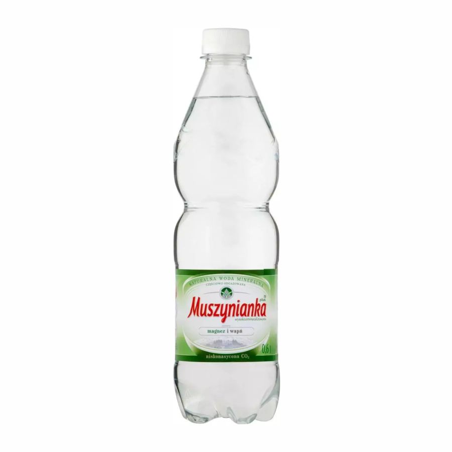 Woda min. Muszynianka 0,6l lekko gaz. kaucja | espryciarze.pl | Zamów bez czekania