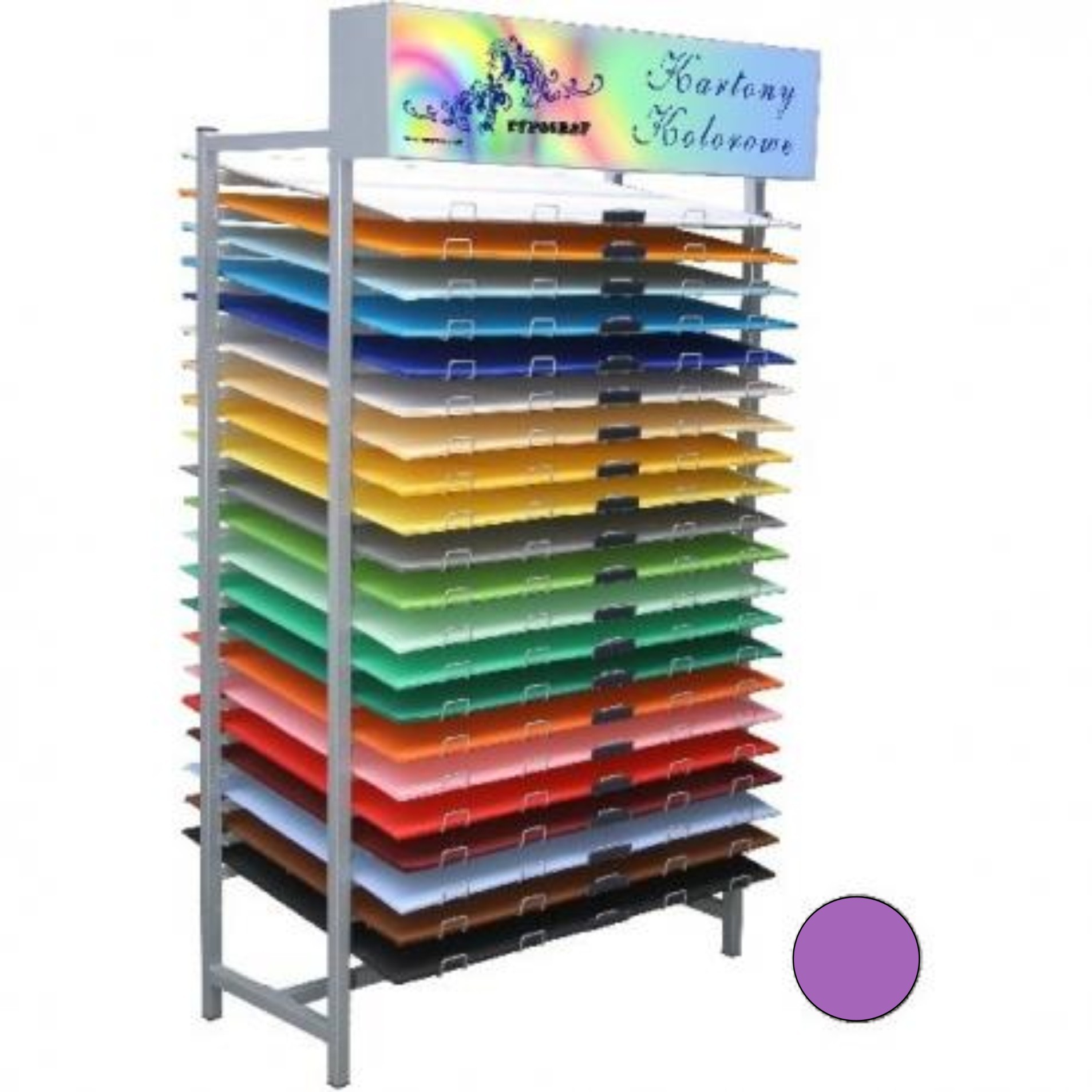 Karton 230 g 50x70 fioletowy Typograf | espryciarze.pl |Zgarnij ofertę!