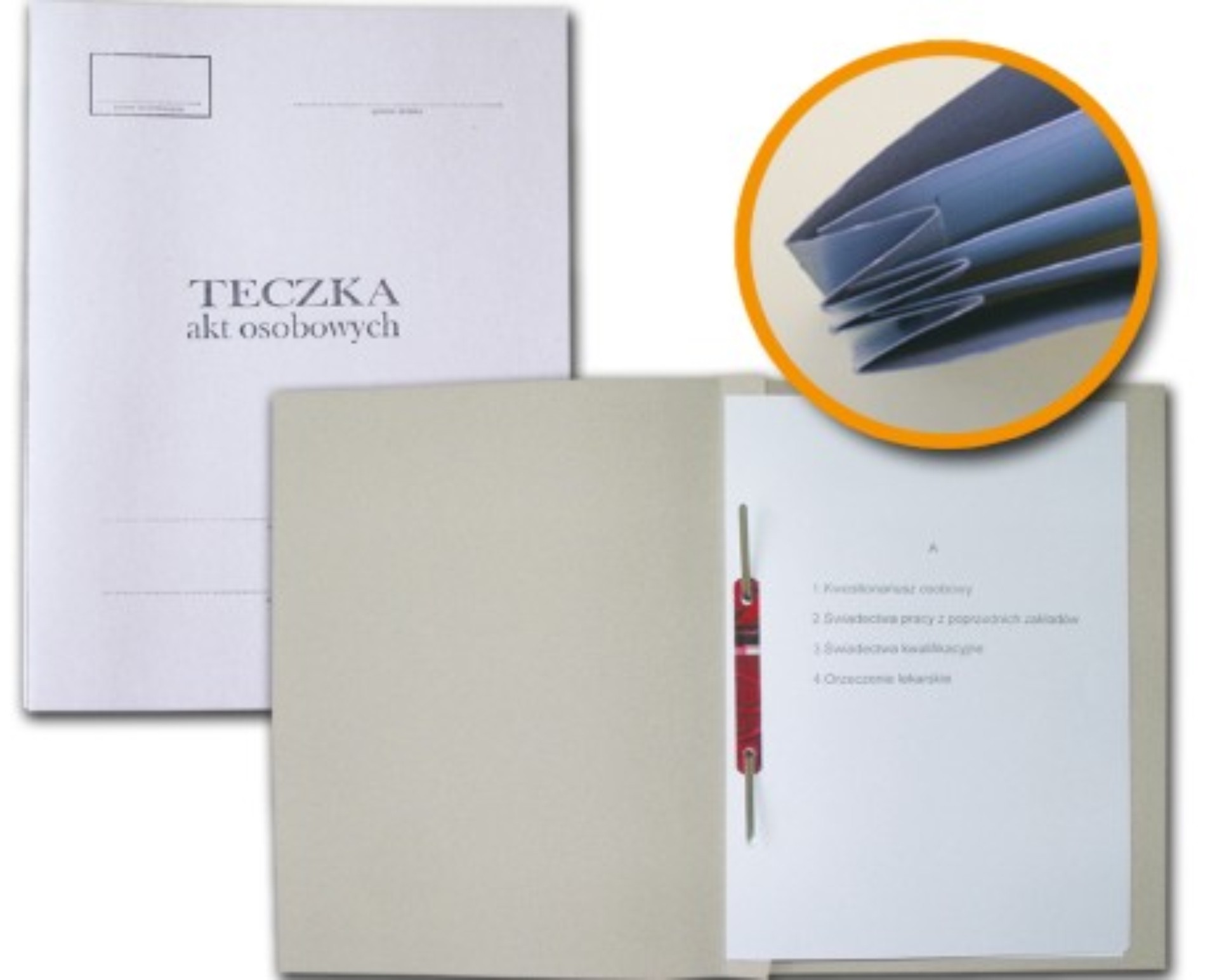 Teczka do akt osobowych tekturowa abcd Barbara | espryciarze.pl |Sprawdź ofertę!