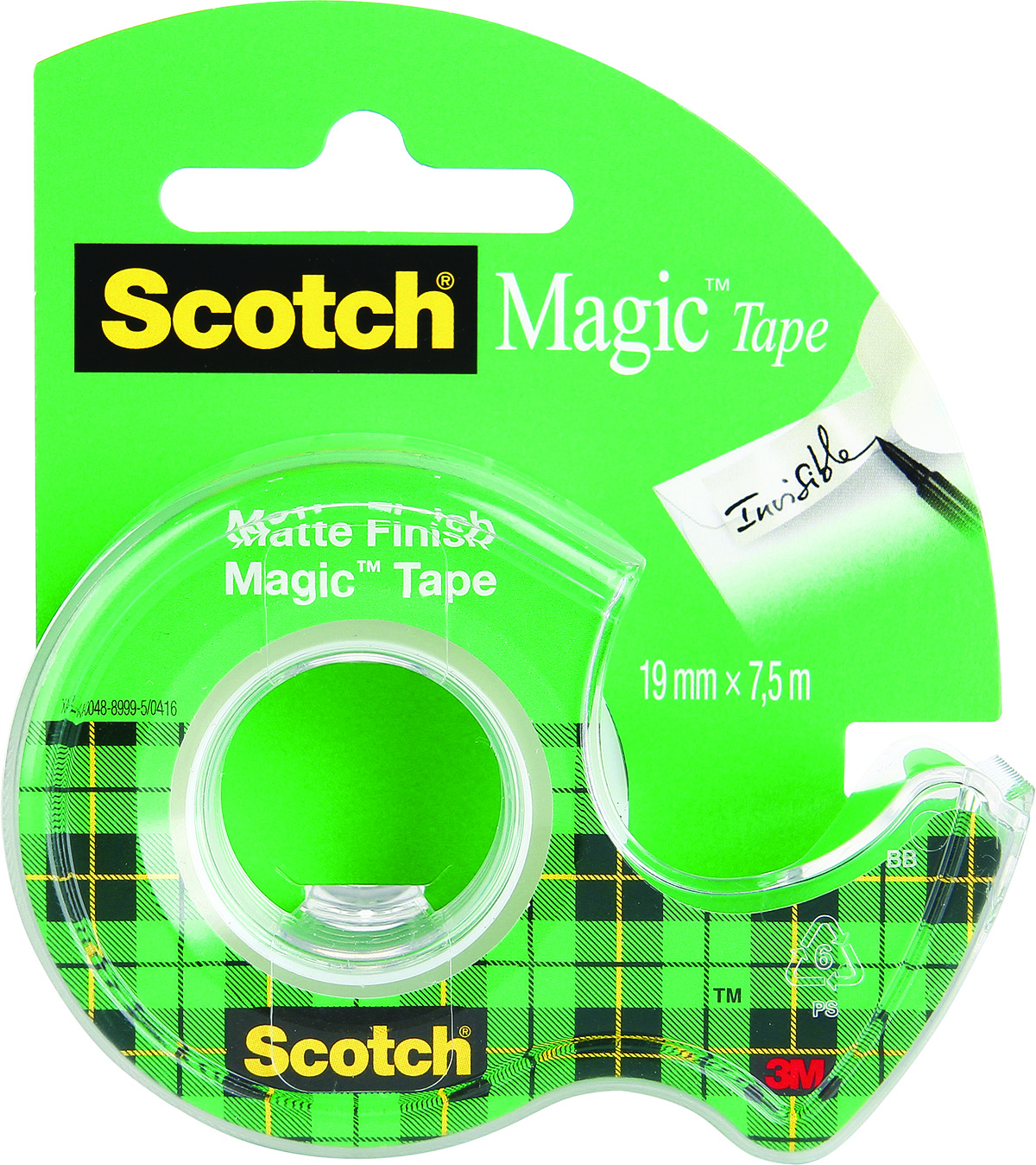 Taśma klejąca Scotch 890 19 mm x 7,5 m magic matowa | espryciarze.pl |Kup w super cenie!