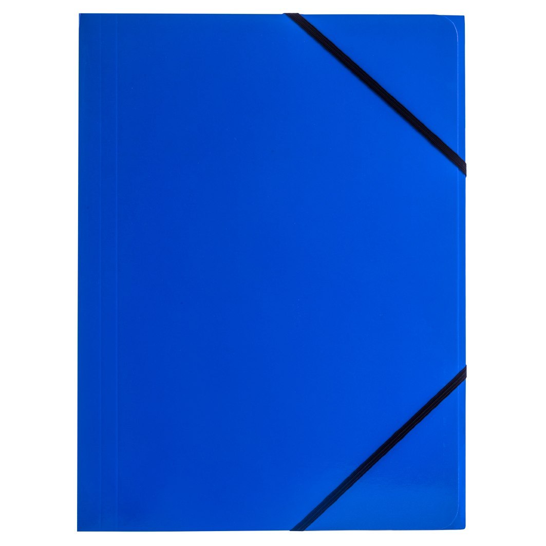 Teczka kartonowa z gumką bt600 niebieska | espryciarze.pl |Kliknij i kup!