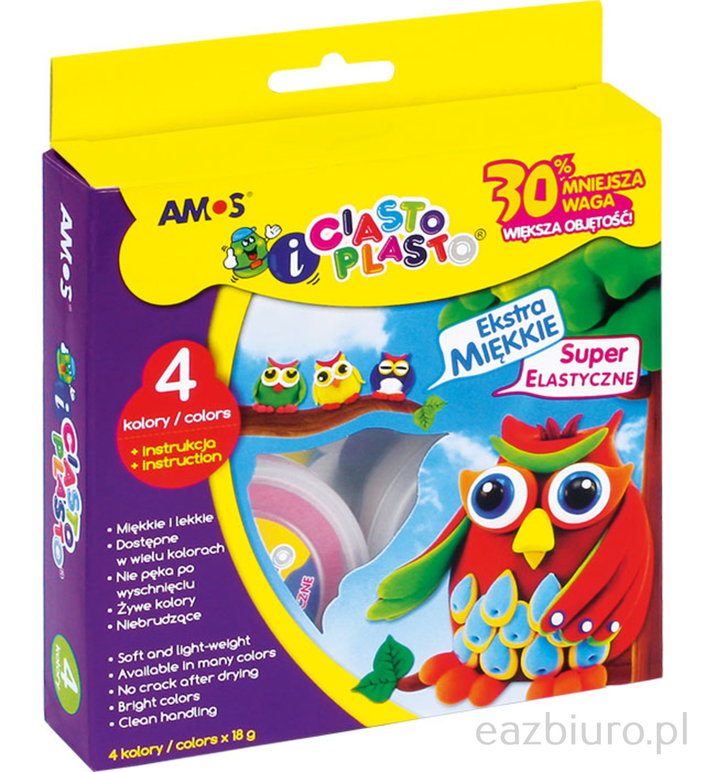 CiastoPlasto Amos iC18p4 - 4 kolory | espryciarze.pl | Zamów swój egzemplarz