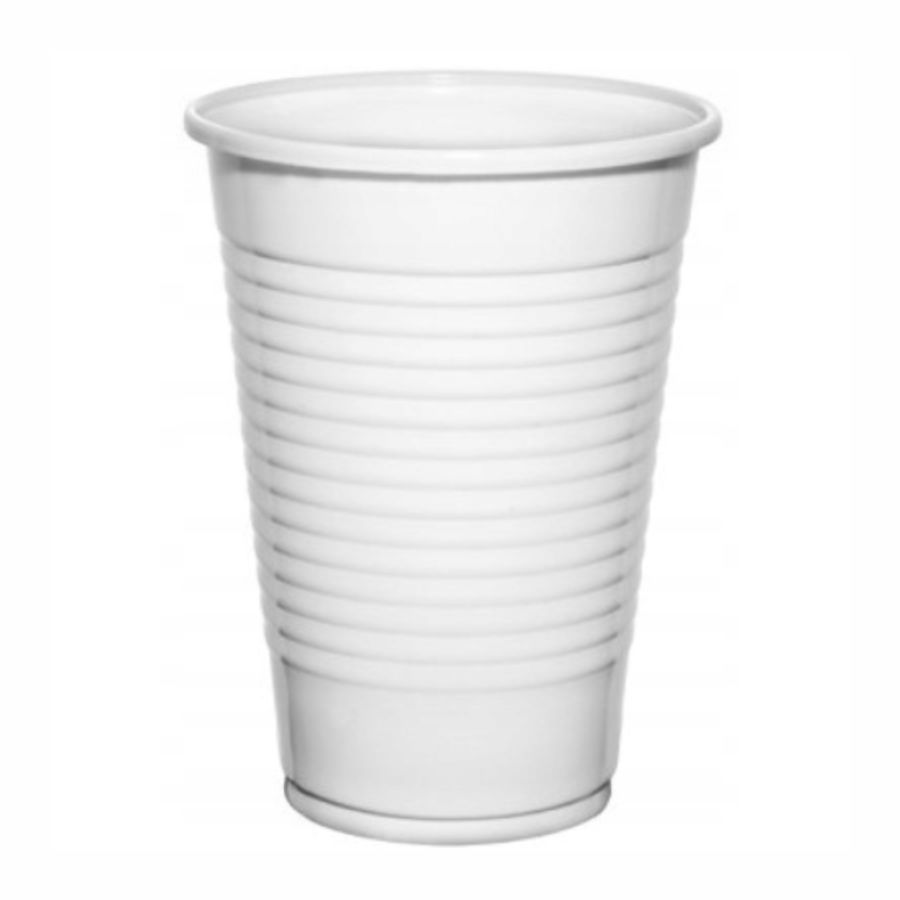 Kubki plastikowe wielokrotnego użytku 200 ml białe zestaw 100 sztuk. | espryciarze.pl |Nie zwlekaj!