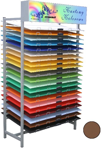 Karton 230 g 50x70 brązowy Typograf | espryciarze.pl |Kup teraz!