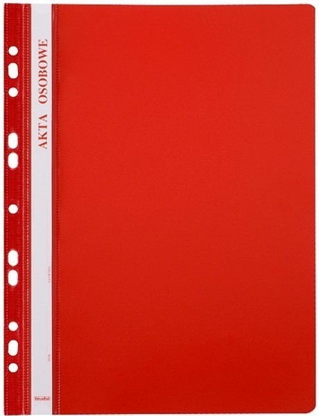 Teczka do akt osobowych skoroszyt oczkowy abcd czerwony | espryciarze.pl |Kup od ręki!