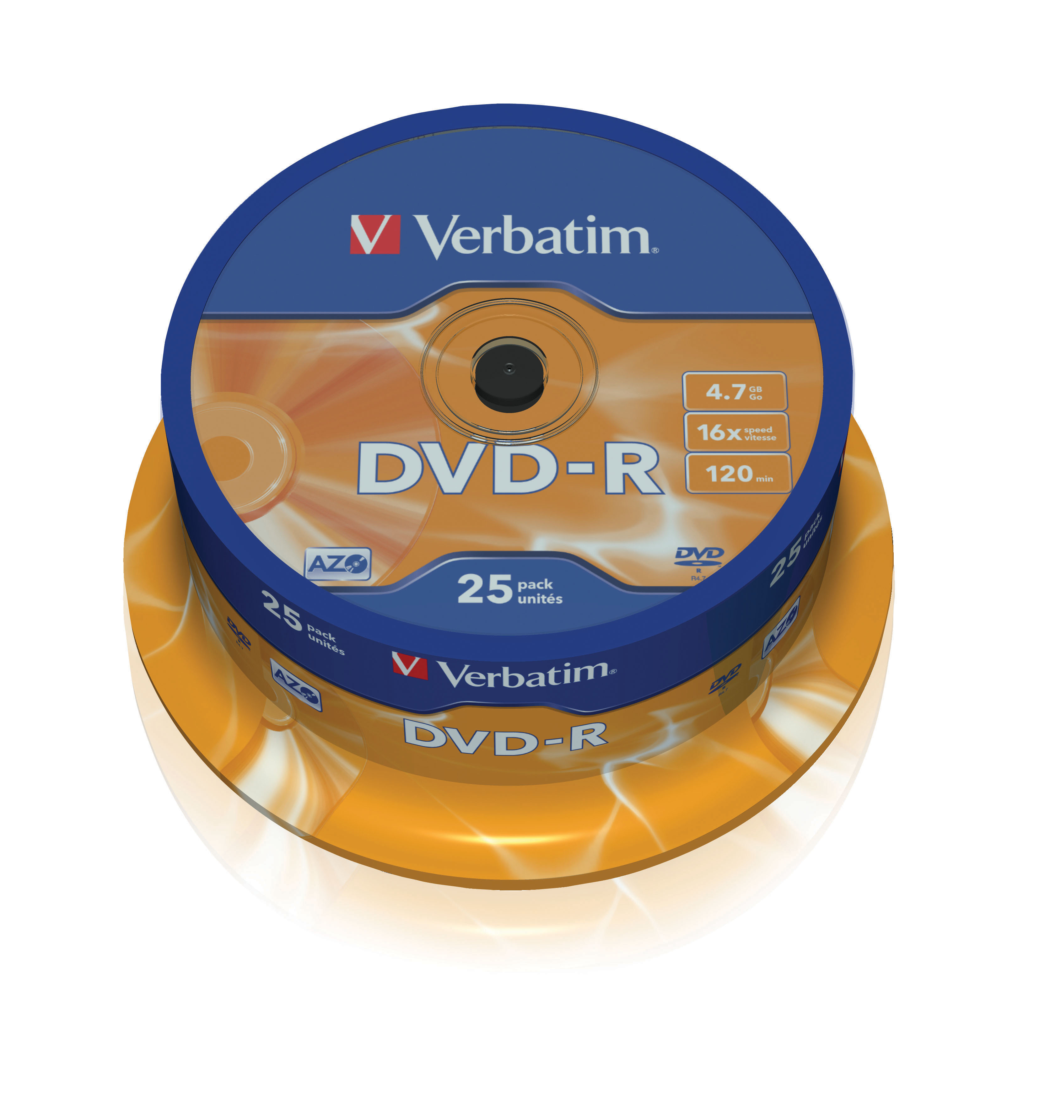 Płyta dvd-r Verbatim 4,7gb cake 25 | espryciarze.pl |Kup w super cenie!