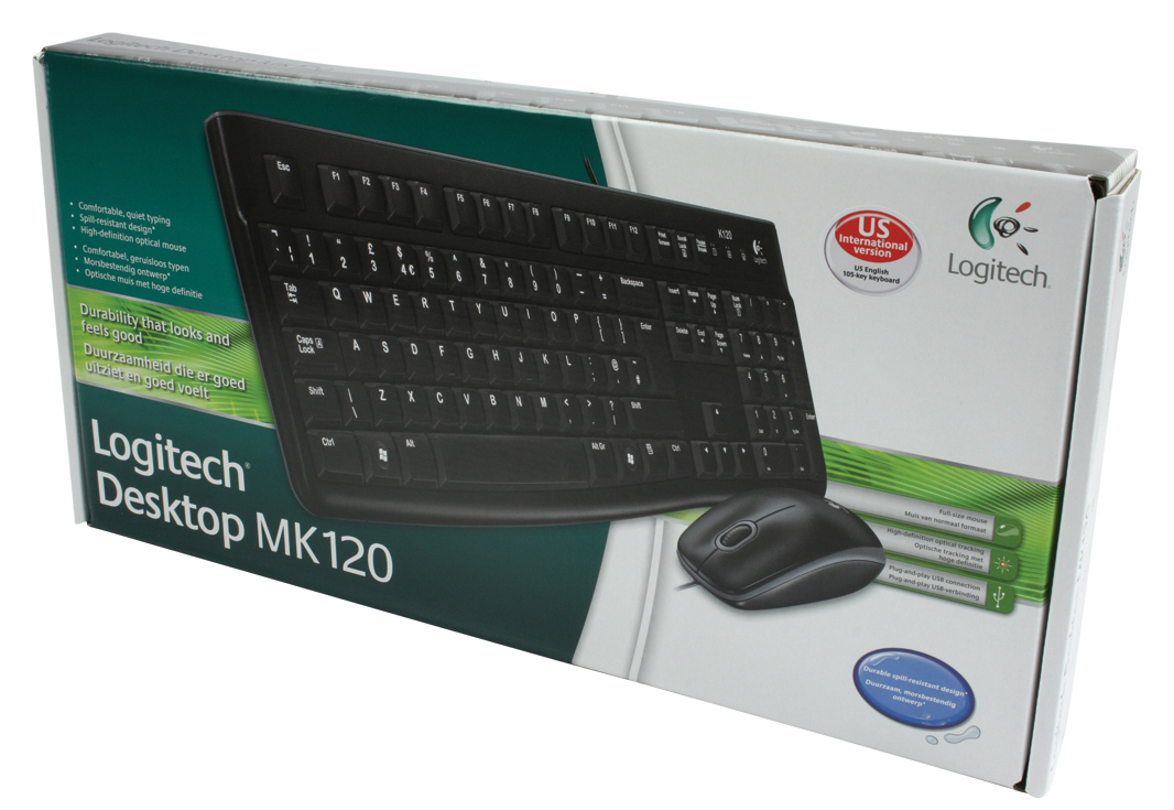 Klawiatura + mysz logitech mk120 | espryciarze.pl |Zamów online!