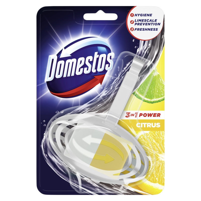 Kostka toaletowa Domestos citrus, w koszyku, 35 g | espryciarze.pl |Sprawdź ofertę!