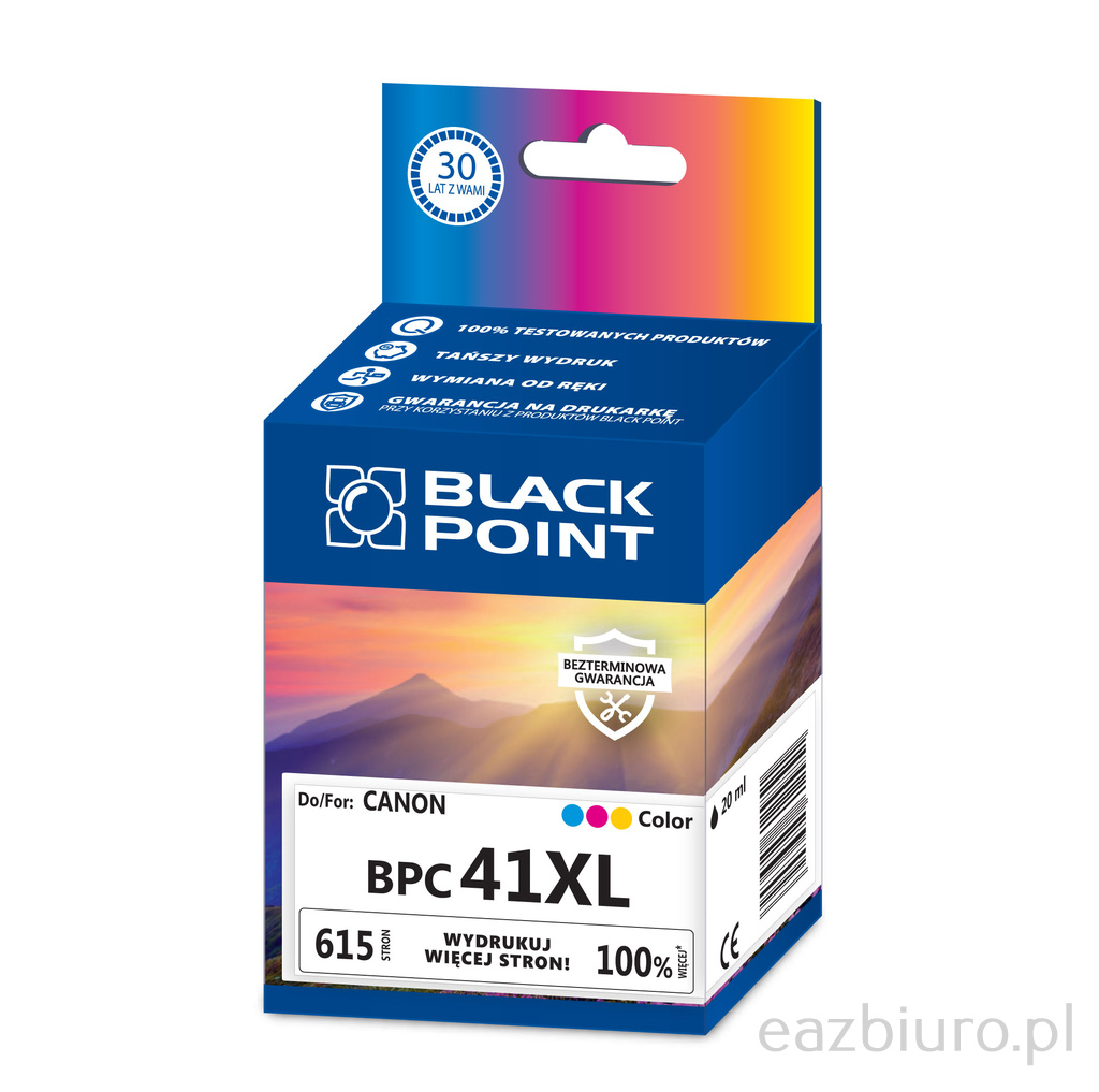 Cartrige -Canon cl-41 kolor blackpoint | espryciarze.pl | Wybierz pewny zakup