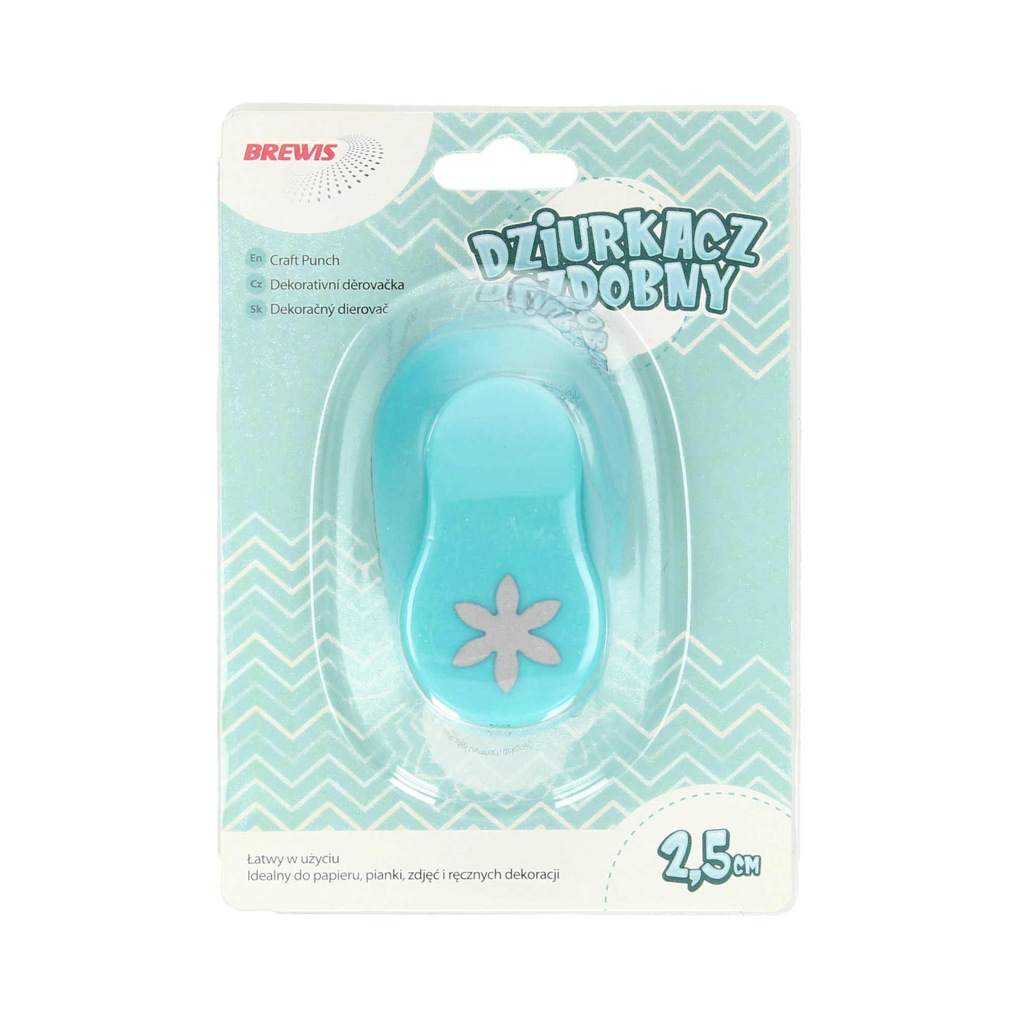 Dziurkacz ozdobny 2,5 cm kwiatek 3 | espryciarze.pl |Złap promocję!