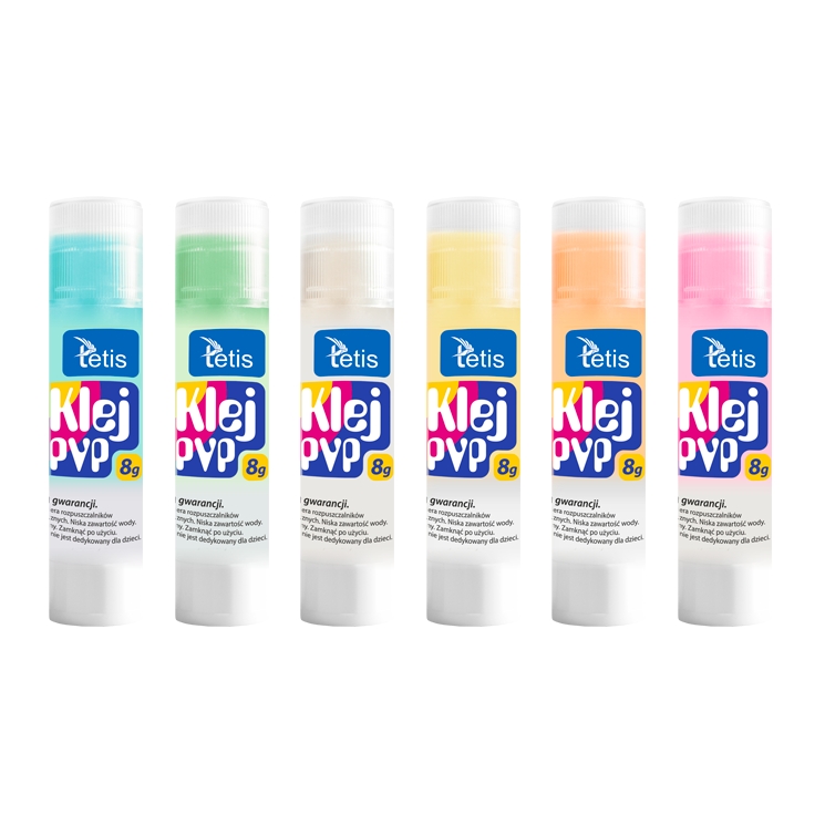 Klej w sztyfcie typu pvp kolorowy 8 g | espryciarze.pl |Nie zwlekaj!