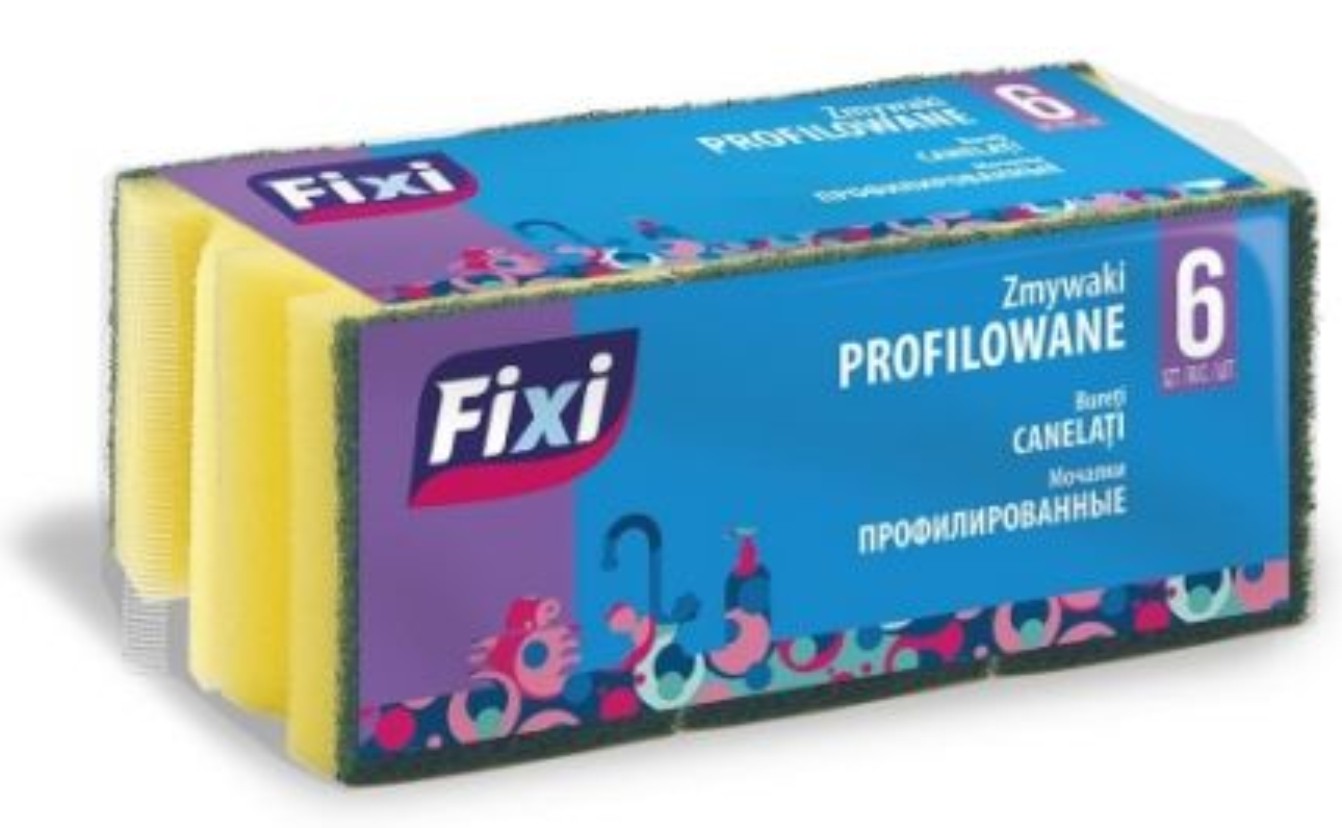 Gabka do naczyń zestaw 6 sztuk | espryciarze.pl |Sprawdź ofertę!