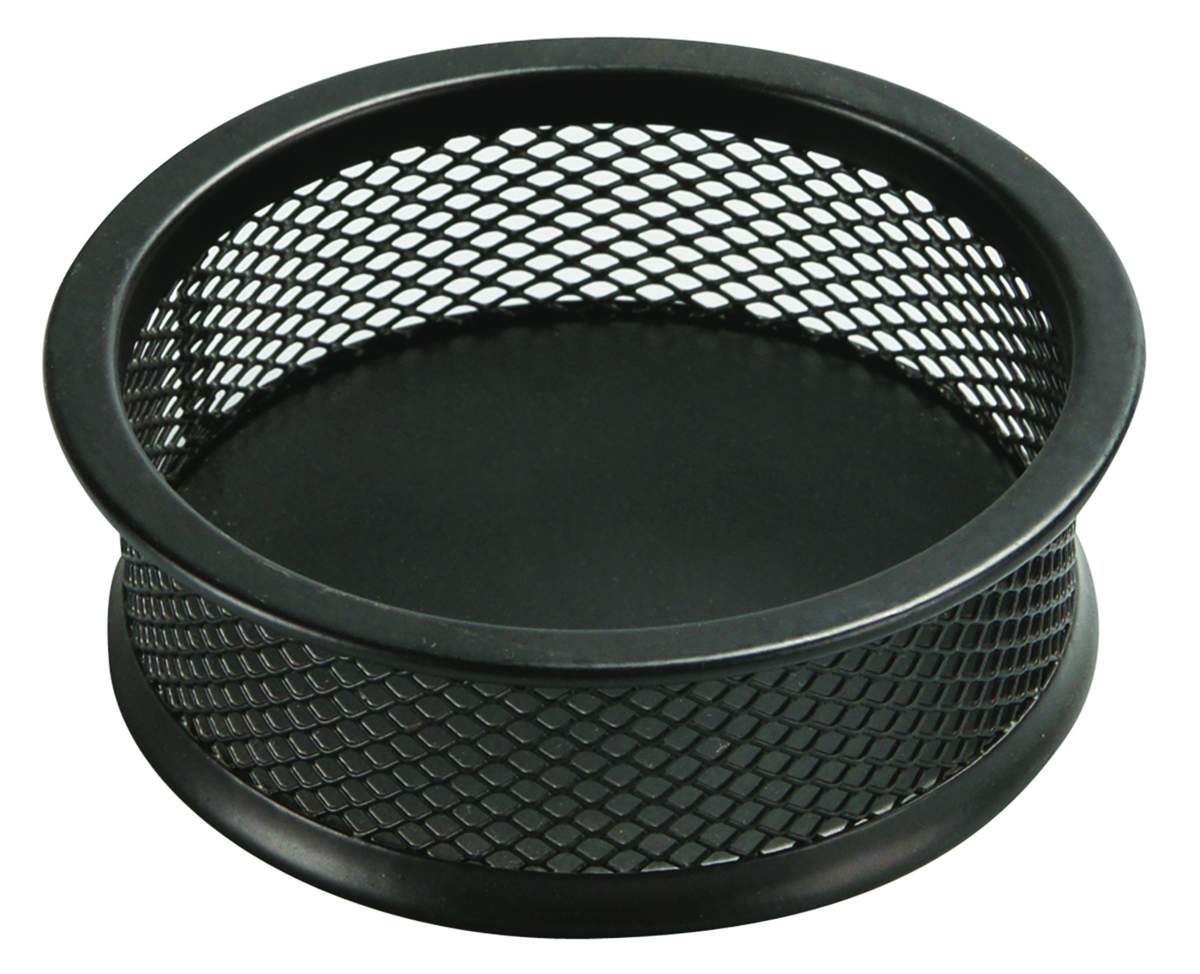 Pojemnik na spinacze okrągły czarny | espryciarze.pl |Kup taniej!