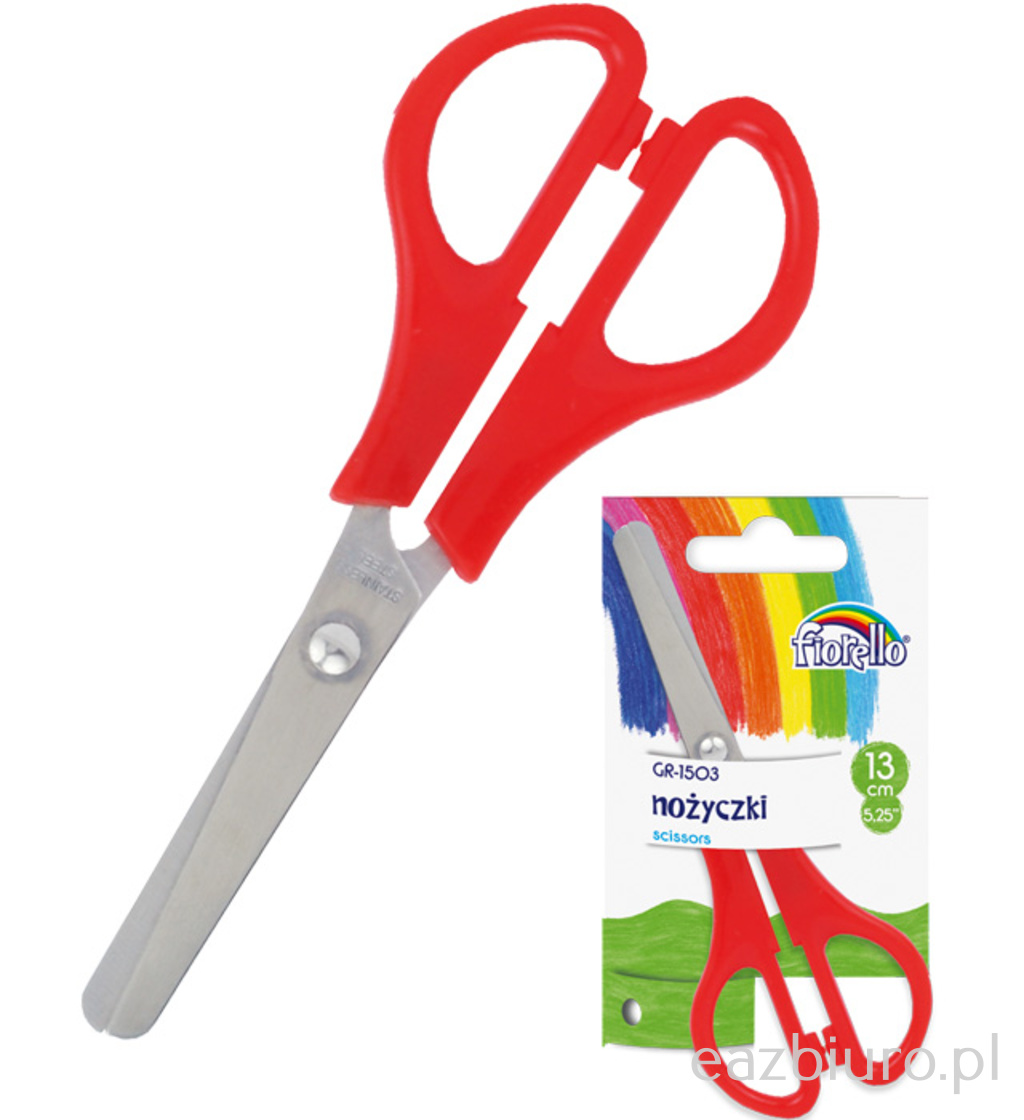 Nożyczki Fiorello 5,25 gr-1503 - 13 cm szkolne | espryciarze.pl |Działaj teraz!