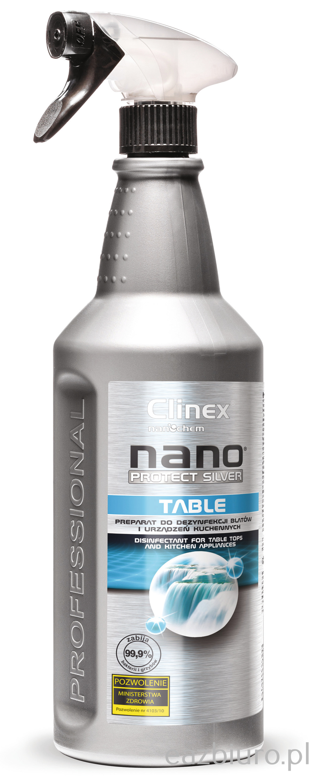 Clinex nano protect silver table do dezynfekcji 1l | espryciarze.pl | Odbierz swoją okazję