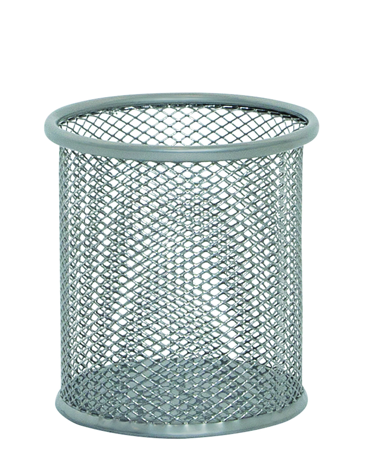 Pojemnik na długopisy srebrny do biura | espryciarze.pl |Złap promocję!