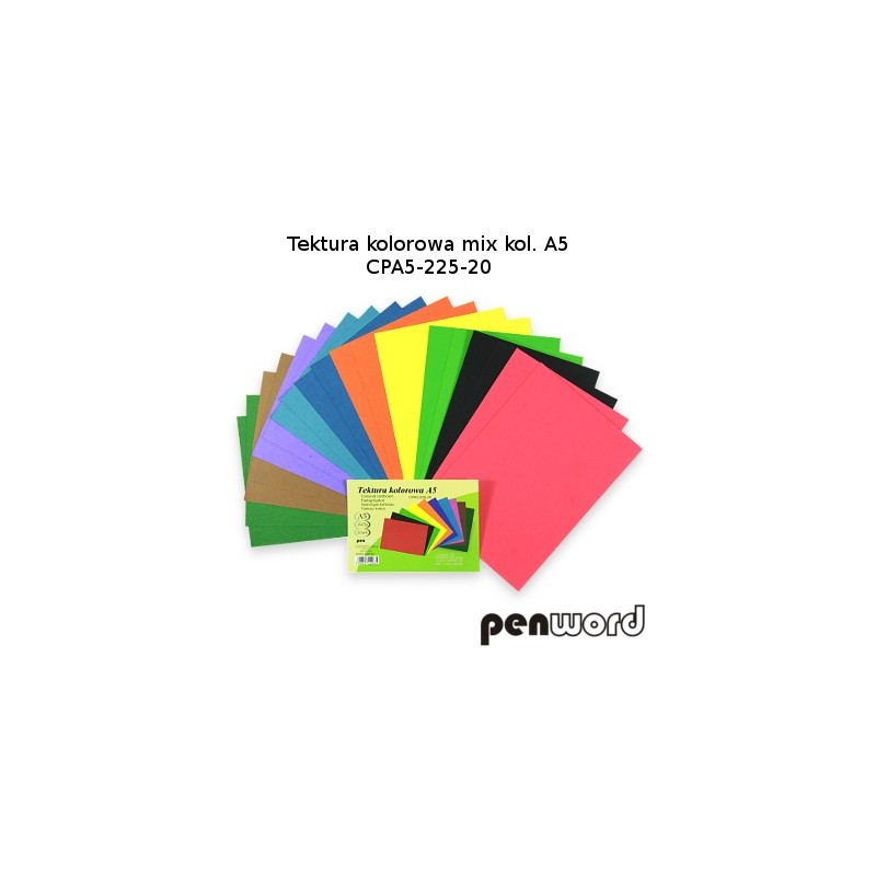 Brystol/tektura kolorowa mix kol. A5 cp A5-225-20 | espryciarze.pl |Działaj teraz!