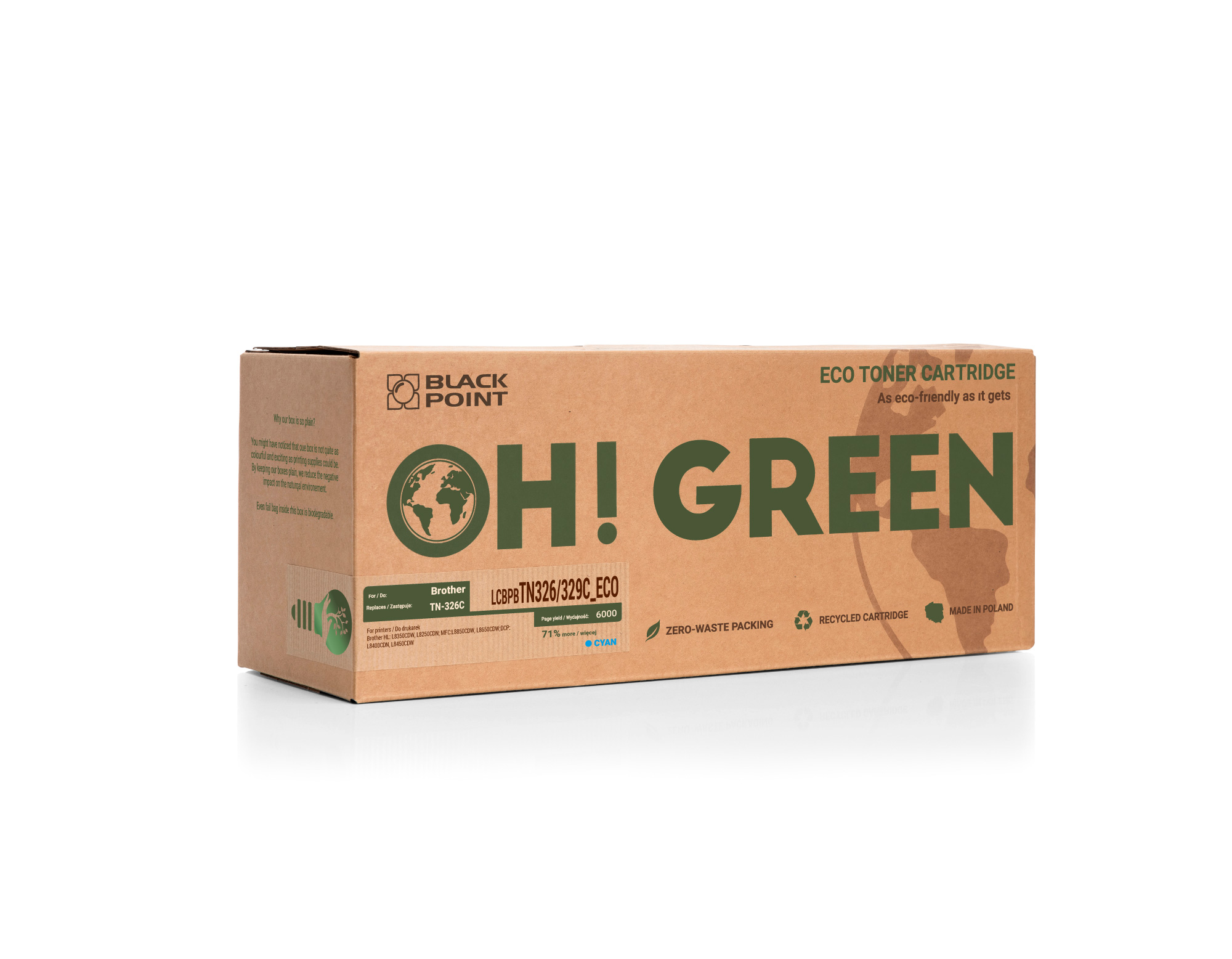 Toner oh green Brother tn-326c / tn-329c | espryciarze.pl | Skorzystaj z topowej oferty