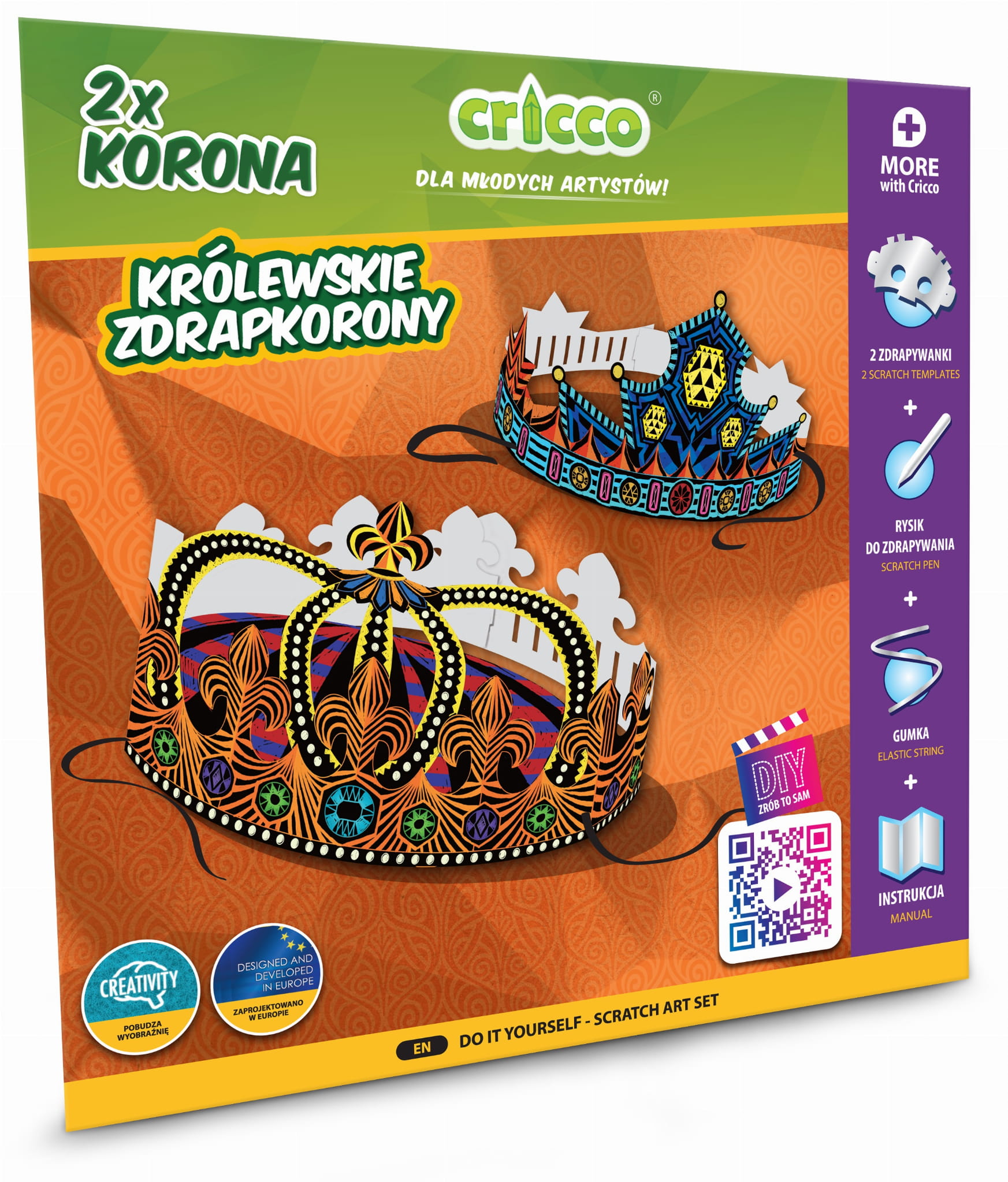 Ż-Zestaw Cricco zrób to sam - królewskie zdrapkoro | espryciarze.pl | Zrób dobry zakup